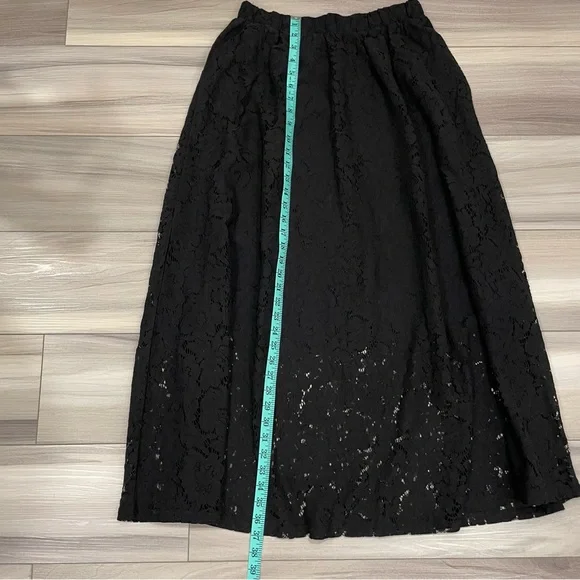 NWT KAFFE KAnomi Lace Skirt Size Medium (Danish 38) Elastic Waist Half Lining - Picture 11 of 15